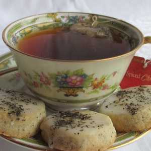 4 Dozen Chai Spice Shortbread Cookies w/Chai Glaze