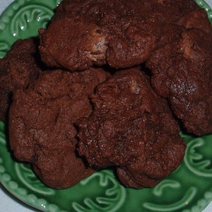 1 DOZ Chocolate Chocolate Chip Cookies image 1