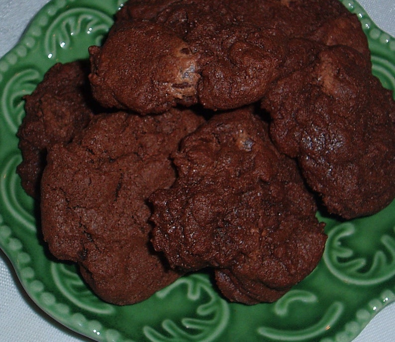 1 DOZ Chocolate Chocolate Chip Cookies image 1