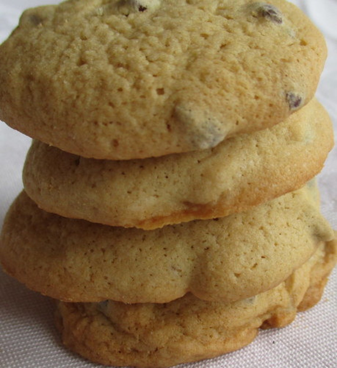 1 Dozen 12 Low Fat Chocolate Chip Cookies W egg Whites Only Etsy