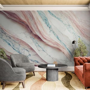 Abstract wallpaper 3d effect wall mural Marble wallpaper peel and stick Modern self adhesive wall mural Removable wallpaper to living room