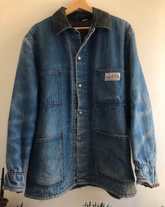 Vintage Carter’s Blanket-Lined Denim Coat