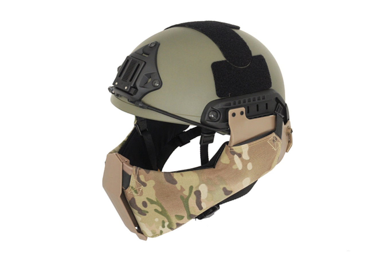 3d Printed OPSCORE Gunsight Mandible Fast, Replica, Airsoft Protective