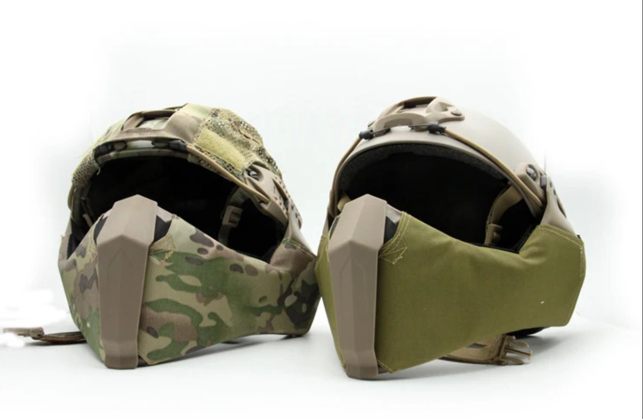 3d Printed OPSCORE Gunsight Mandible Fast, Replica, Airsoft Protective