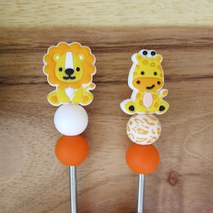 Amigurumi stix - sewing sticks - plushie picks - crochet sticks - short amigurumi sticks - cute crochet sticks - silicone bead sticks