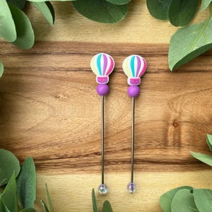 Mini Amigurumi stix - sewing sticks - plushie picks - crochet sticks - short amigurumi sticks - cute crochet sticks - silicone bead sticks