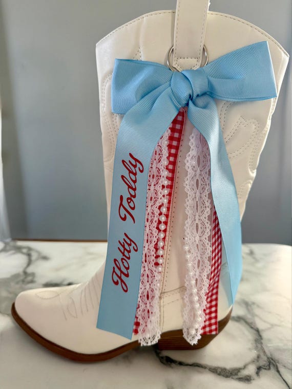 Ole Miss Boot Bows
