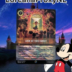 Regardez cette famille / Le retour d'Ursula / 207/204 / PROXY Lorcana carte(s)