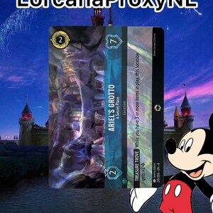Ariel's Grotto - A Secret Place / Ursula's Return / 219/204 / PROXY Lorcana card(s)