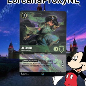 Jasmine - Guerrero del desierto / El regreso de Úrsula / 212/204 / Tarjeta(s) PROXY Lorcana