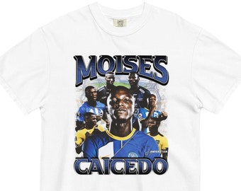 Ecuador T-Shirt Soccer Player Moises Caicedo Gift - Ecuadorian Fan Apparel for Men & Women