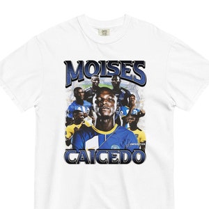 Ecuador T-shirt voetballer Moises Caicedo cadeau - Ecuadoraanse fankleding voor heren en dames