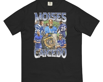 Ecuador T-Shirt Soccer Player Moises Caicedo Gift - Ecuadorian Fan Apparel for Men & Women