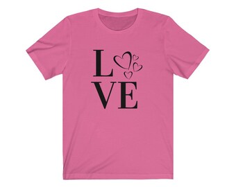 Love | Unisex Jersey Short Sleeve Tee | Great Gift | Valentine's Day