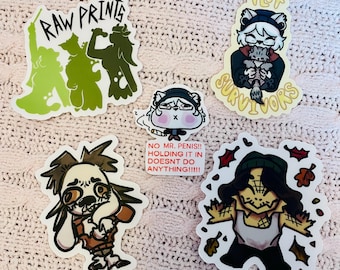 Pegatinas de PACHA (OC de Squigg)