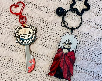 Llaveros del equipo villano