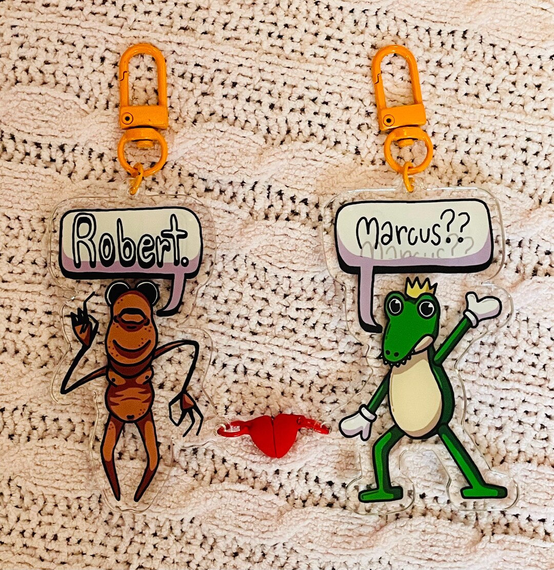 Marcus & Robert BFF VR Chat Connecting Keychains - Etsy