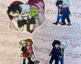 Villain Ship Stickers