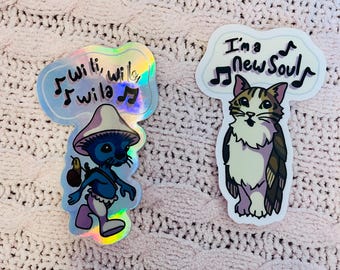 Singing Cat Meme Stickers