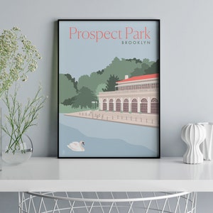 Prospect Park | Brooklyn NYC | Travel Poster