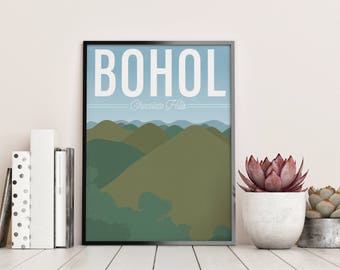 Bohol | Philippines Travel Poster