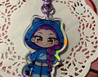 Rumi Derpy Acrylic Double Sided HOLO Keychains