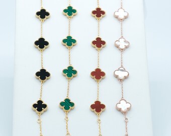 Mestiza Clover Four Leaf Bracelet Stainless Steel ++