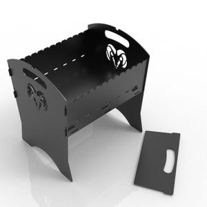 CNC Barbecue DXF File for Instant Download – Perfect for Custom Grills & Outdoor Cooking