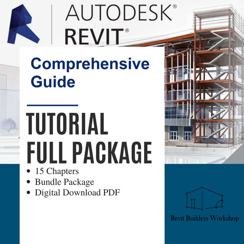 Revit Introduction.pdf Comprehensive Autodesk Revit PDF Tutorial - Complete Bundle - Etsy
