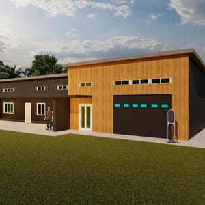 ADU and Garage Building Plans - 1650sqft ADU + 2094sqft Garage, Comprehensive Blueprints