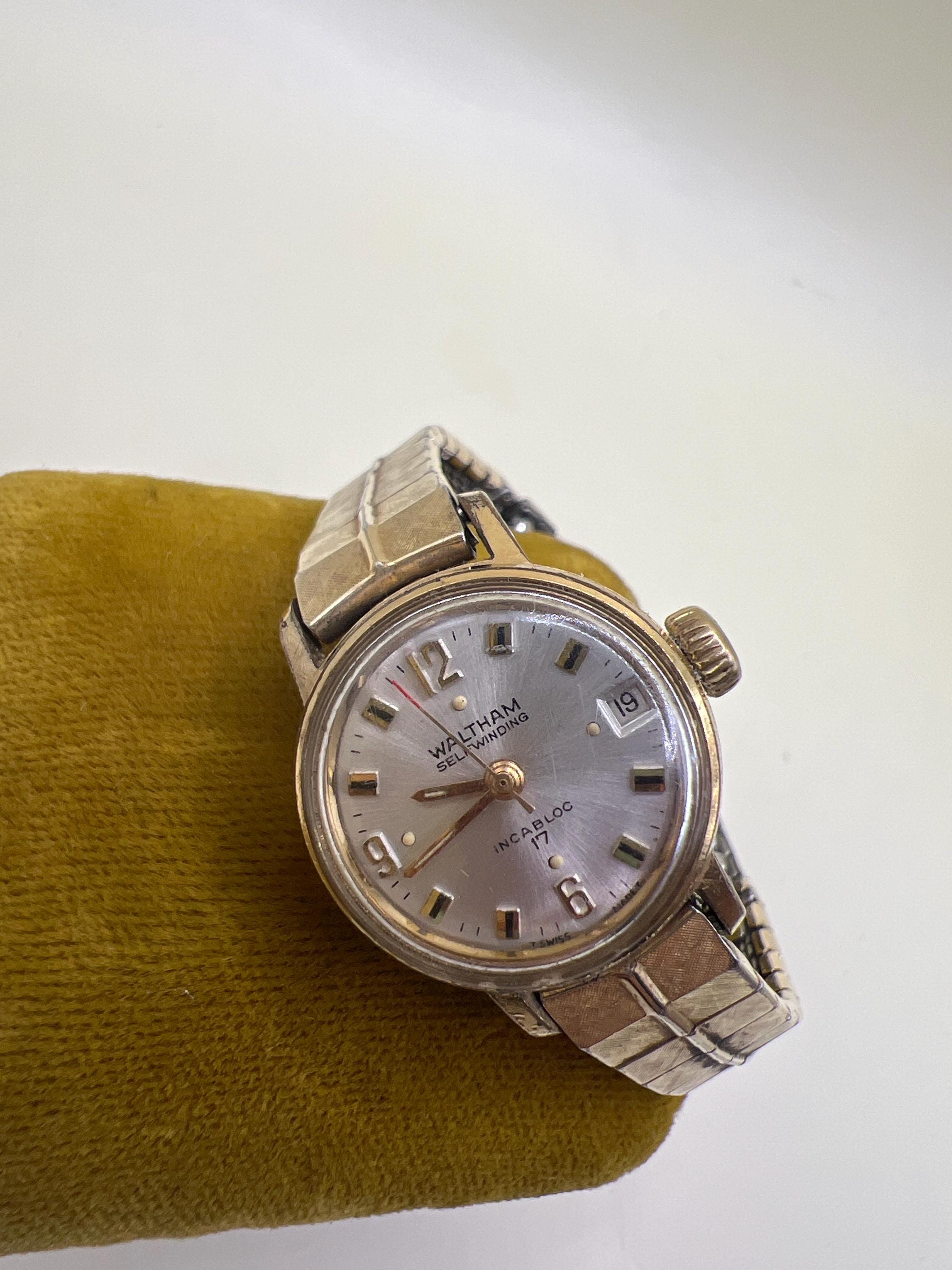 Waltham incabloc 17 jewels - Etsy 日本