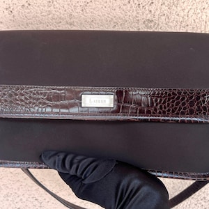 Vinatge Lauren Ralph Lauren Classic Shoulder bag Y2K fashion style