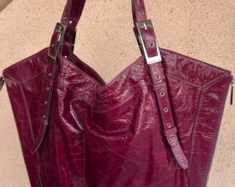 Authentic Kooba Genuine Leather Blace Shoulder Tote Bag NWT  display picture 1