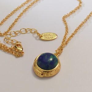 Agate Pendant Necklace - Unique Statement Jewelry