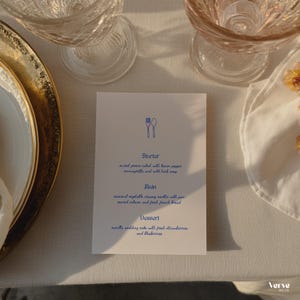 Skurrile Hochzeitsmenü Vorlage, Handgezeichnete Menükarte, Canva Vorlage, druckbares Hochzeitsmenü, WT14