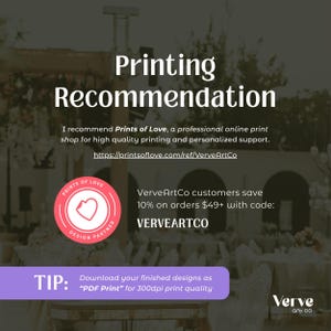 Whimsical Wedding Invitation with Photo and QR Code (Editable Canva Template) (WT14) image 10