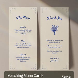 Hand Drawn Wedding Name Cards, Wedding Placecards, Place Card Canva Templates image 13