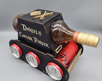 ¡El tanque de Captain Morgan! Regalo para hombre con grabado personalizado: regalo de cumpleaños personalizado para papá y abuelo, aniversario, regalo de cerveza.