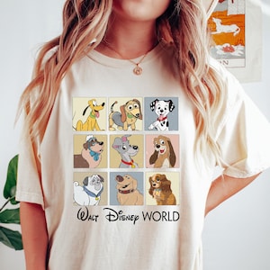 Disney Dogs Shirt, Dog Lovers T-Shirt, Disneyland Shirt, Disney Tee, Dog Shirt, Cute Disney Dog Tee, Disneyworld Shirt, Dogs Lover Shirts