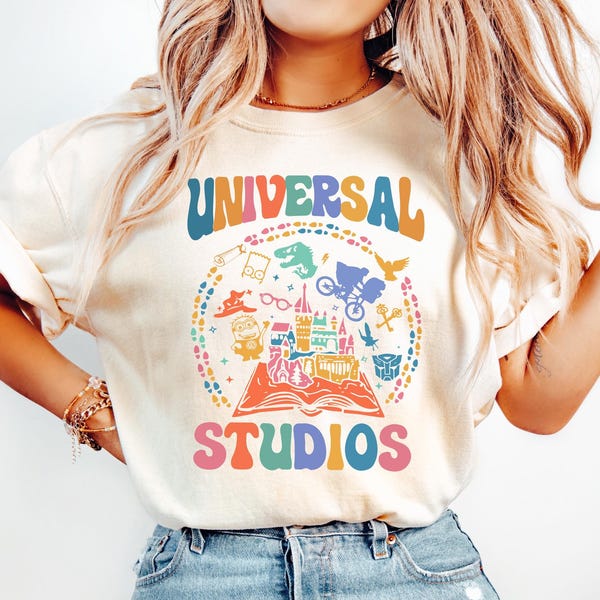 Vintage Retro Universal Studios Shirt, Universal Studios Shirt, Universal Family Trip Shirt, Universal Shirt, Universal Florida Shirt