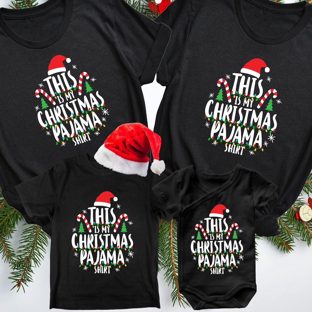 This Is My Christmas Pajama Shirt, Christmas Family Shirt, Christmas Group Shirt, Christmas Shirt, Merry Christmas Shirt, Christmas Matching Epictees