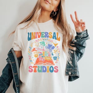 Vintage Retro Universal Studios Shirt, Universal Studios Shirt, Universal Family Trip Shirt, Universal Shirt, Universal Florida Shirt image 3