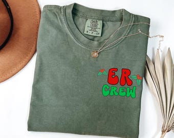 Comfort Colors® Emergency Department Nurse Shirt, ER Nurse Shirt, Emergency Medicine Nurse, Emergency Nurse Gift, Emergency Room, RN Shirt