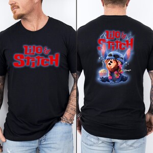 Camiseta a juego de Lilo y Stitch, camiseta de Stitch de Disney, camiseta de Stitch para bebé, camiseta divertida de Stitch, camiseta familiar de Stitch de Disney, camiseta de Lilo y Stitch imagen 4