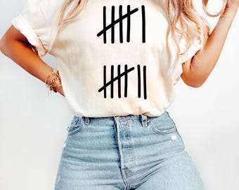 Trendy 6 7 Shirt, If You Know You Know Shirt, Funny Meme Shirt, 6 7 Meme Shirt, Funny Gift For Friend, Tally Marks Shirt, Viral Meme Shirt