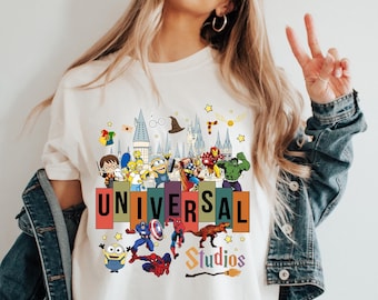 Universal Studio Shirt, Disney Adventure T-Shirt, Universal Studios Movie Sweatshirt, Universal Family Trip Tee, WDW Trip 2026 Sweater