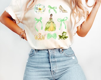 Disney Princess Tiana Shirt, Disney Vacation Shirt, Girl Shirt, Disney Matching Shirt, Princess Fun Gift, Disneyworld Shirt, Disney Princess