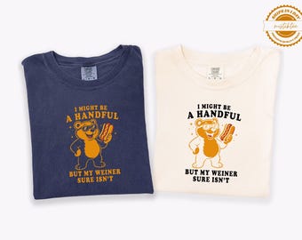 Comfort Colors Funny Weiner Dog Shirt, Sarcastic Meme Tee, Adult Humor Gift