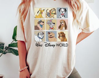 Disney Dogs Shirt, Dog Lovers T-Shirt, Disneyland Shirt, Disney Tee, Dog Shirt, Cute Disney Dog Tee, Disneyworld Shirt, Dogs Lover Shirts