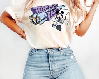Disney Space Mountain Tomorrowland Shirt, Epcot The Land Shirt, Mickey and Friends Shirt, Disneyland Family Vacation Shirt, Disney Land Trip
